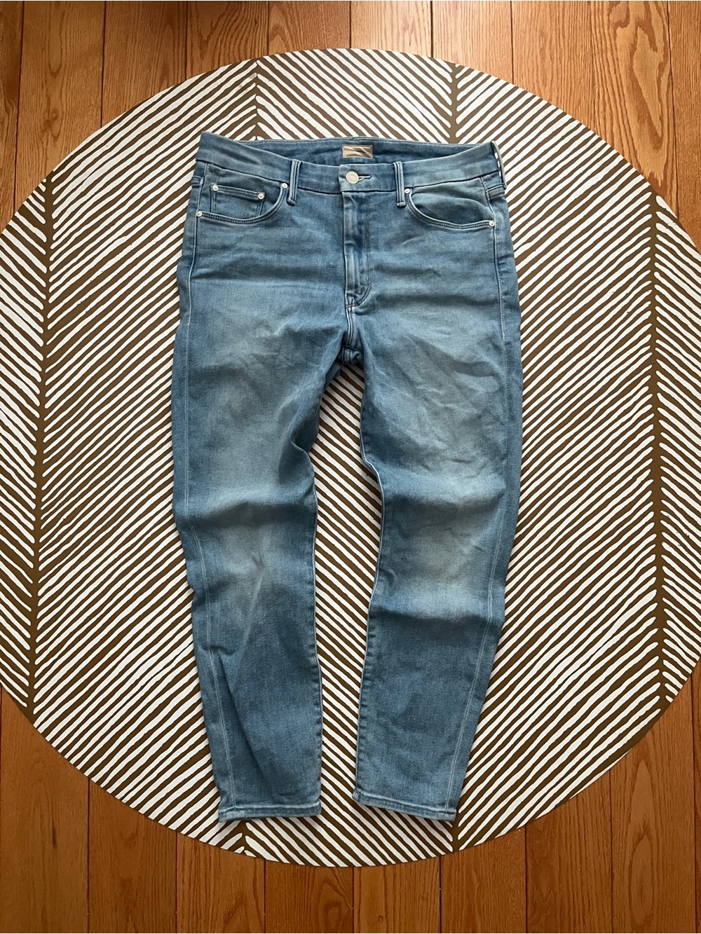 Mother The Looker Crop Swimming Pool Sunday Jeans (women’s 30)
